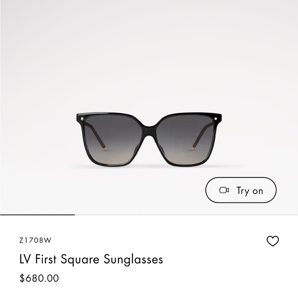 Louis Vuitton LV Square Sunglasses - brand new